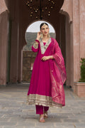 SHAH-BANO FLAIRED ANARKALI SET