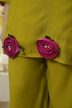 Statement 3D Rose Appliqué Fusion Set