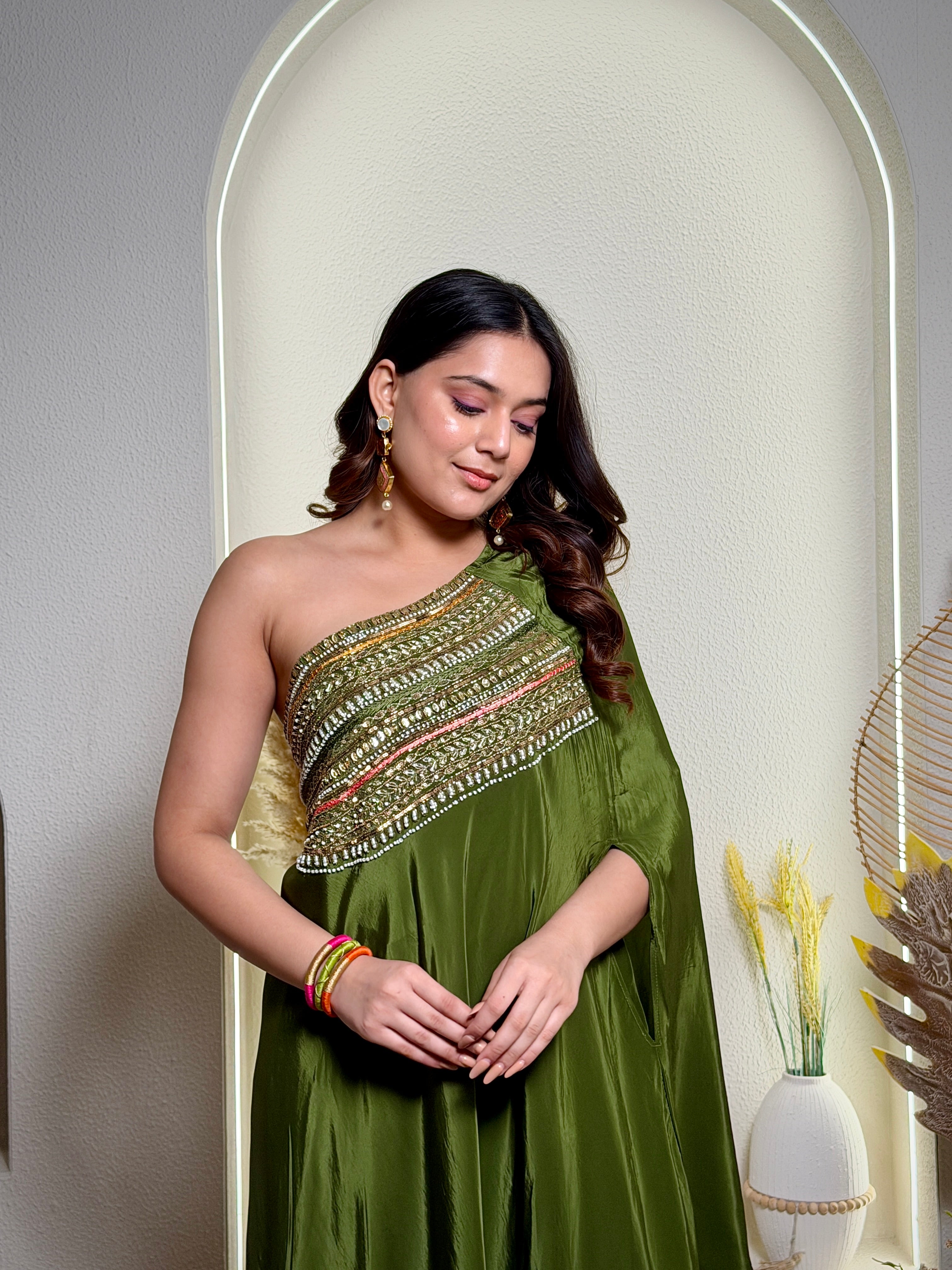 Olive Noor Fusion Set