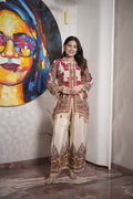 Floral Printed Palazzo Suit Set