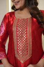 Crimson Festive Suit