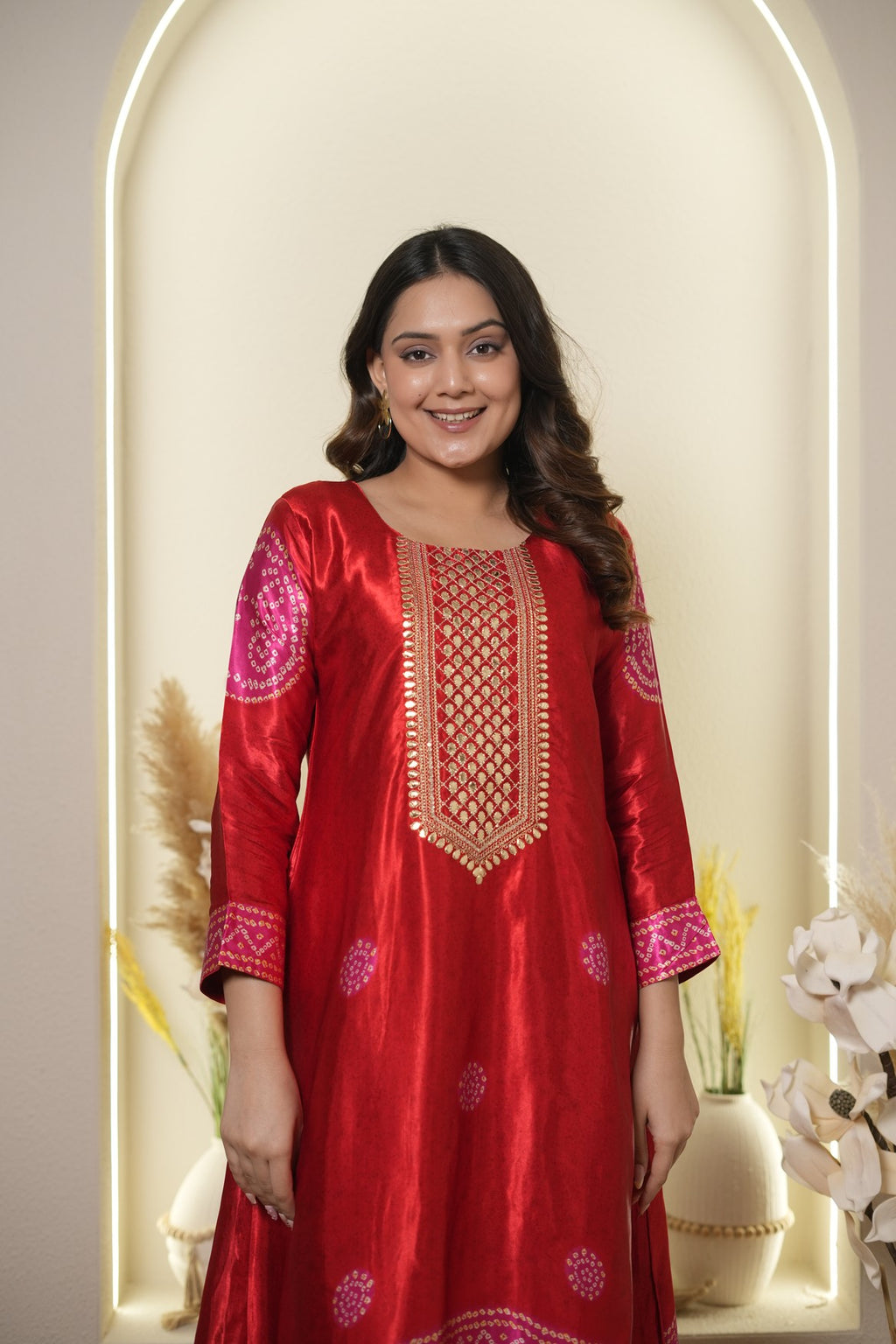 Crimson Festive Suit