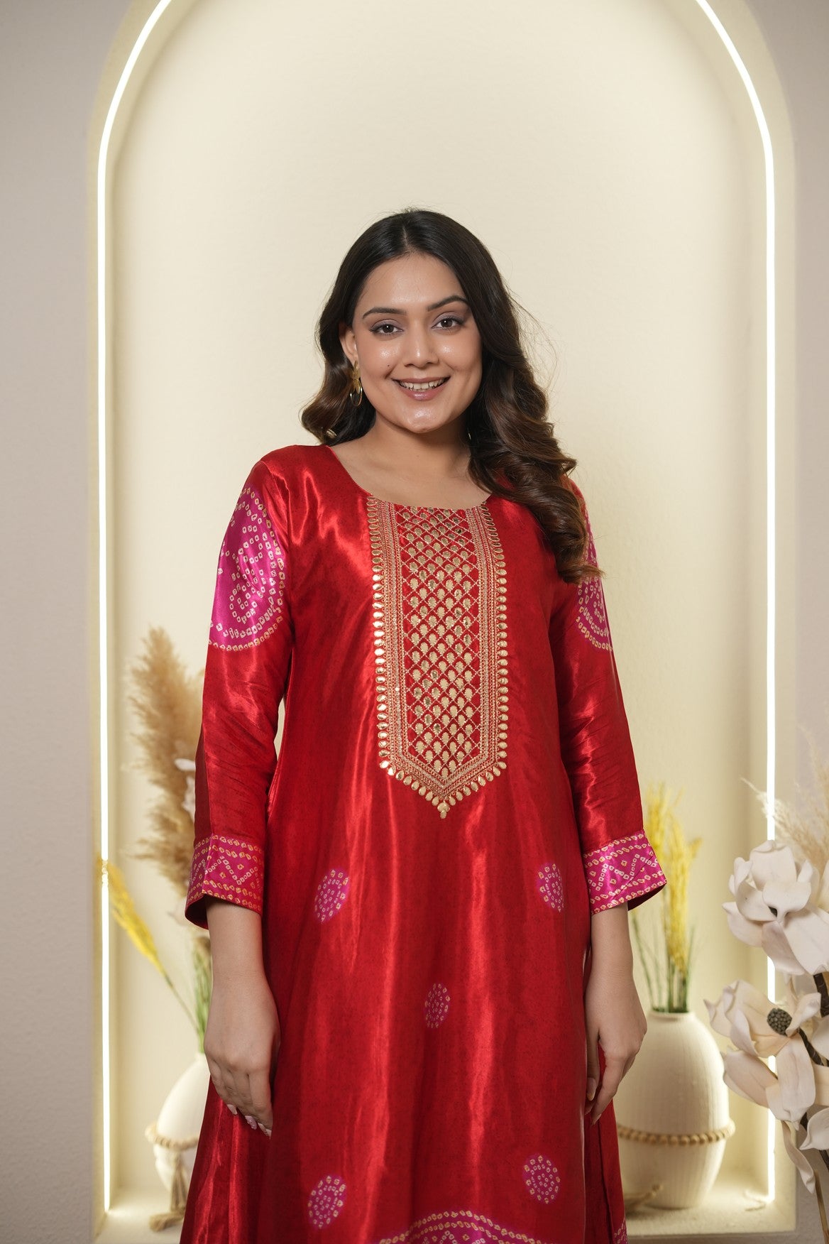 Crimson Festive Suit