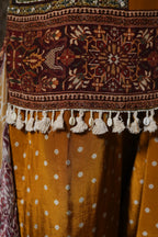 Mustard Sunehri Printed Kurta Set