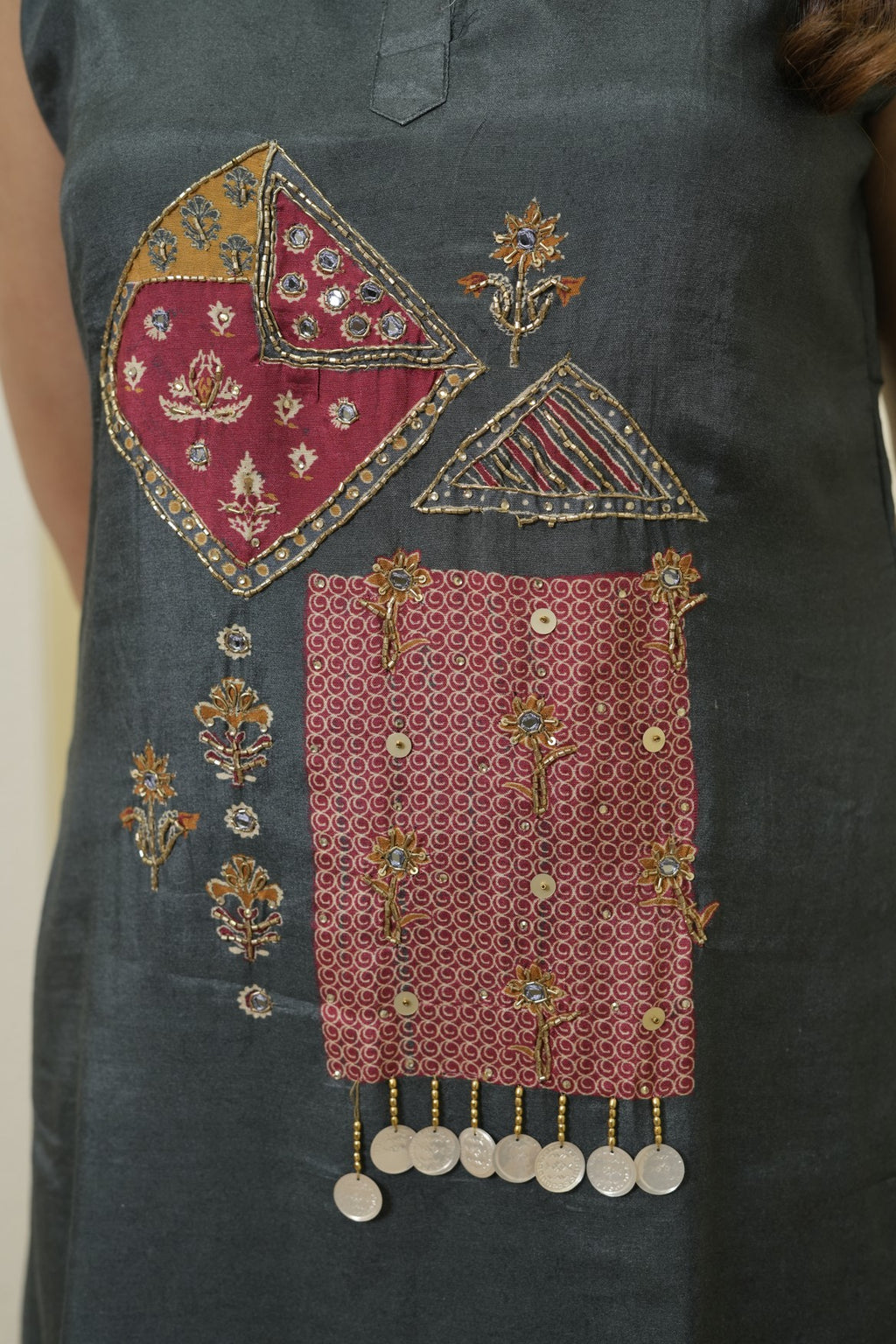 Statement Patchwork Printed Co-ord Set