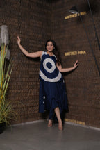 Bohemian Circle Print Flowing co- set