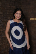 Bohemian Circle Print Flowing co- set