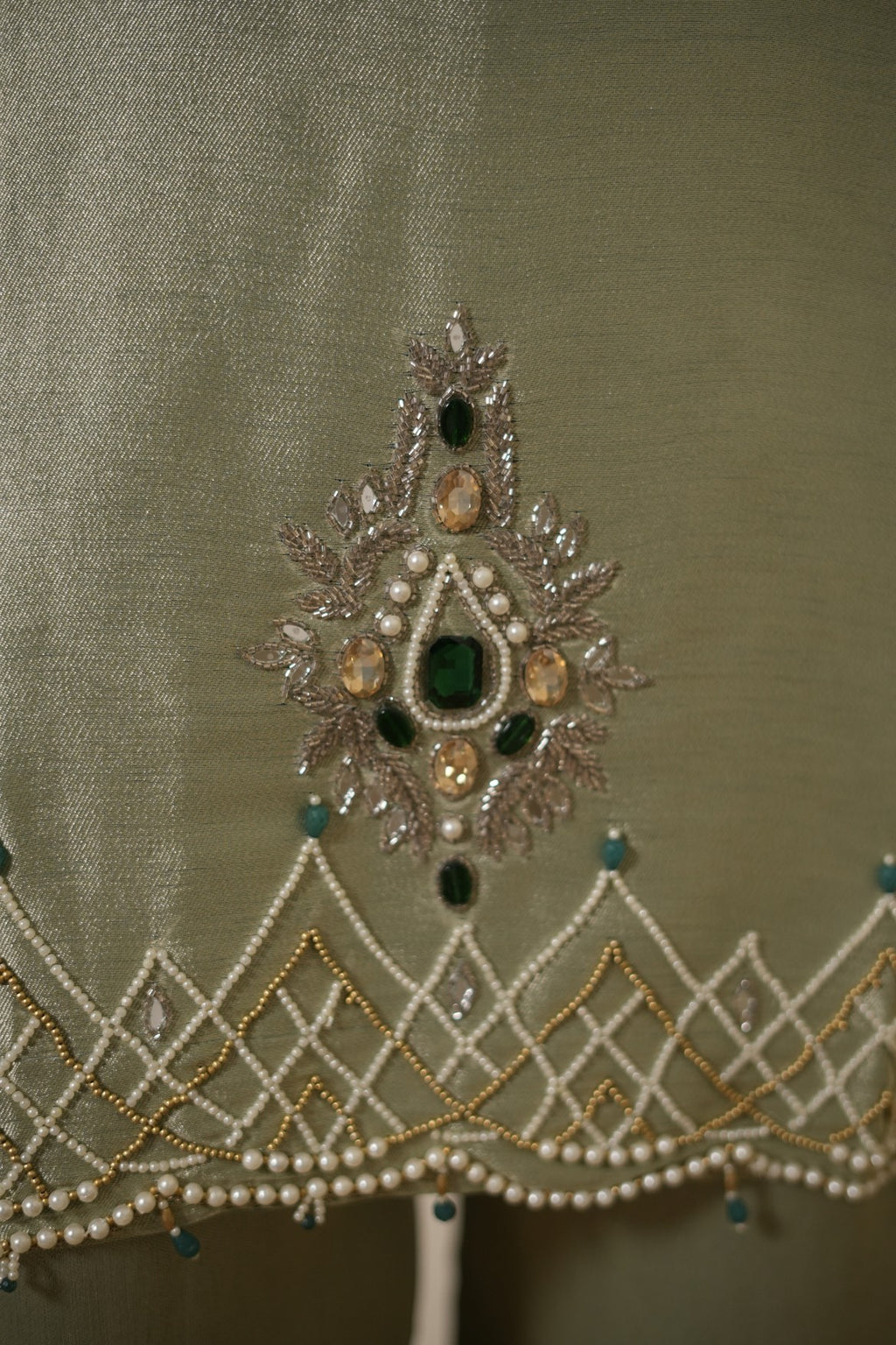 Noor Embroidered Silk Kurta Set