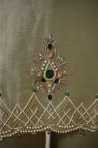 Noor Embroidered Silk Kurta Set