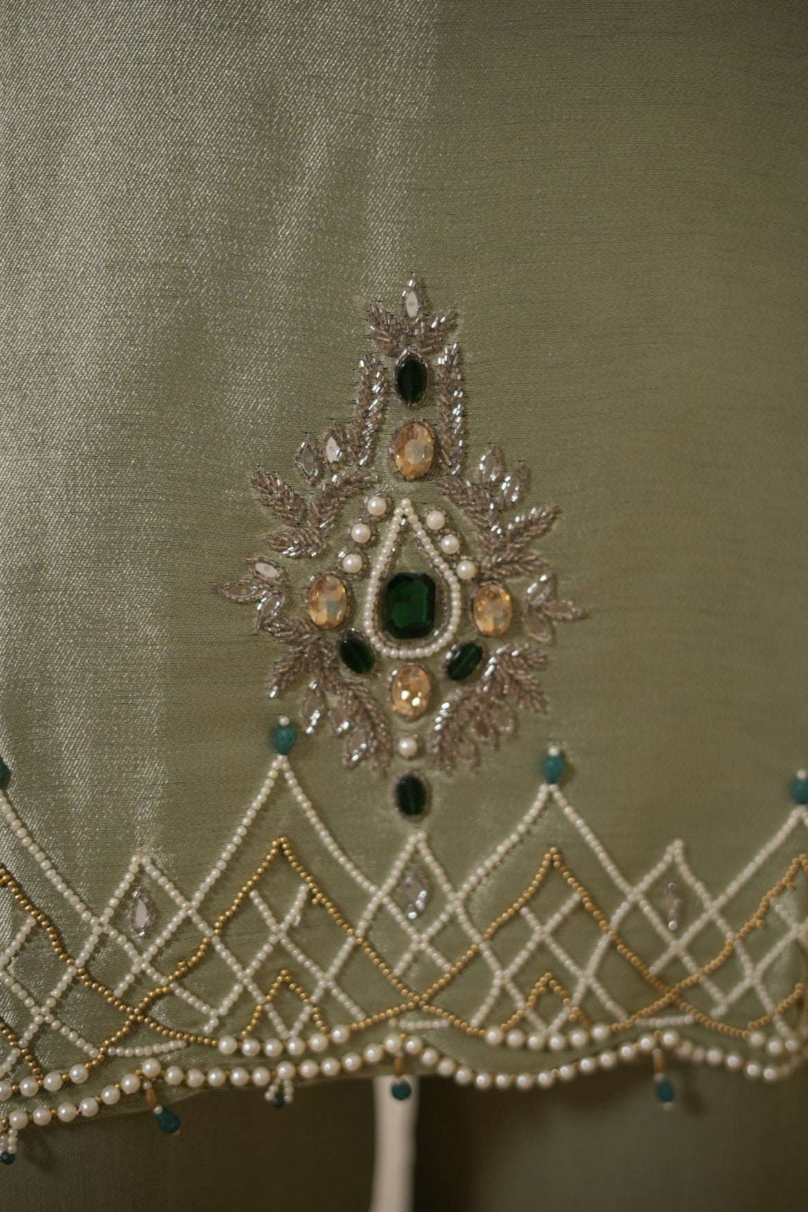 Noor Embroidered Silk Kurta Set