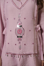 Pastel Embellished Layered Co-ord Set