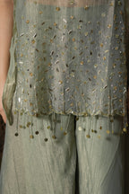 Sage Mist Gulnaar Embellished