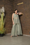 Sage Mist Gulnaar Embellished