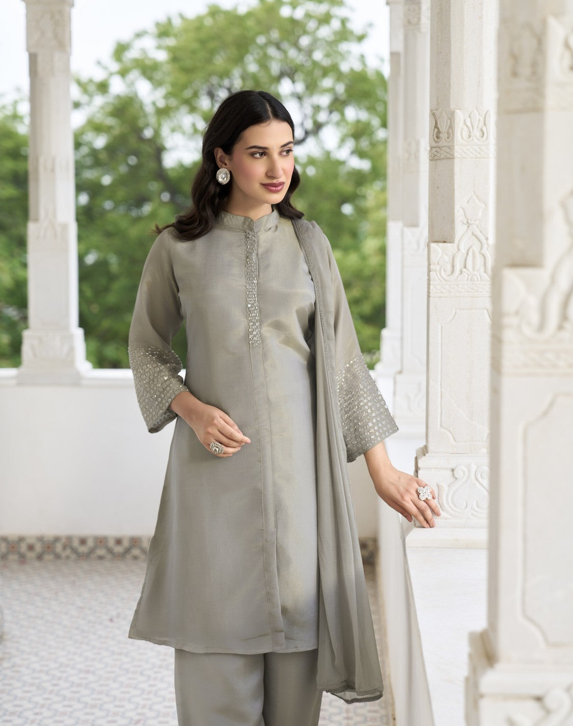 Luxe Ethnic Kurta Set