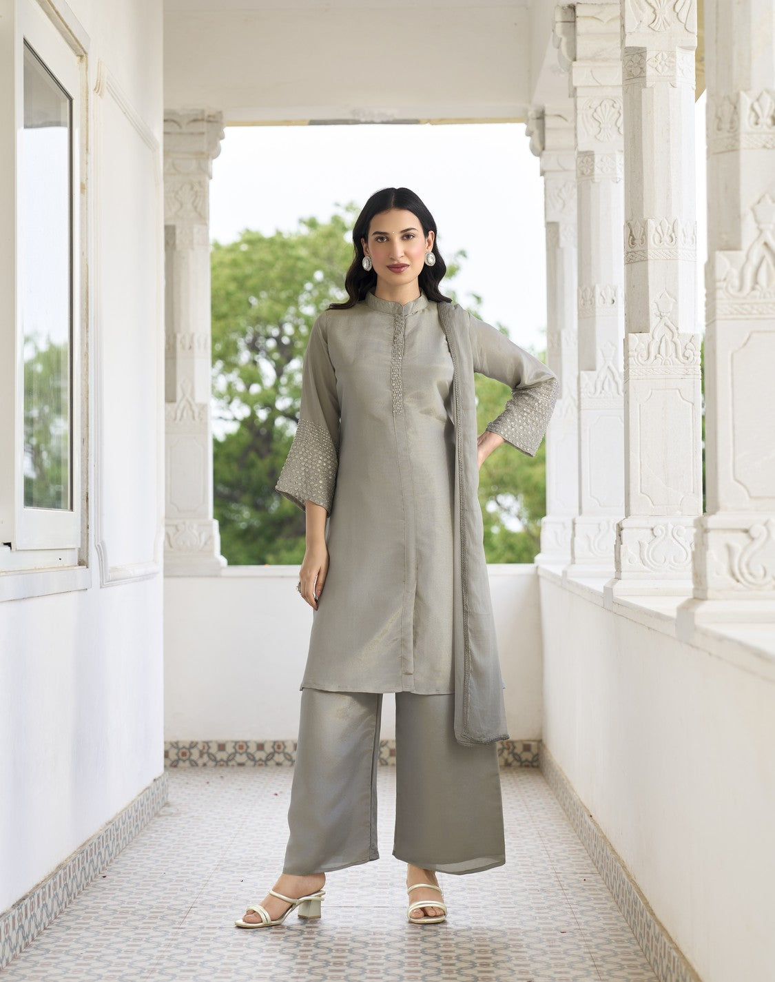 Luxe Ethnic Kurta Set