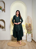 OLIVE ELEGANCE KURTA ENSEMBLE