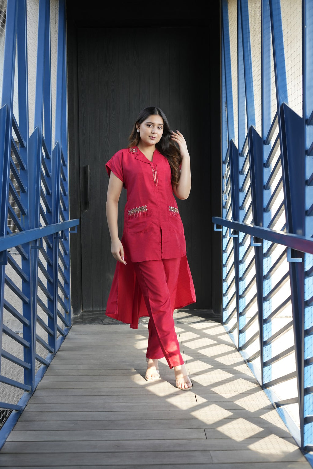 Gulnaar Pocket Detail Ensemble