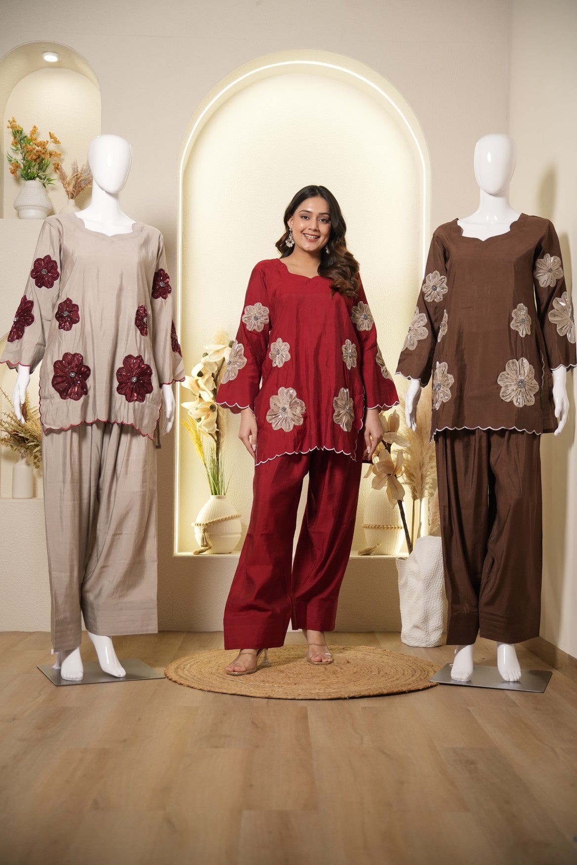 Floral Applique Co-ord Set