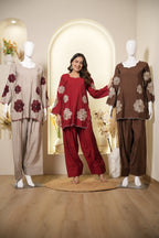 Floral Applique Co-ord Set