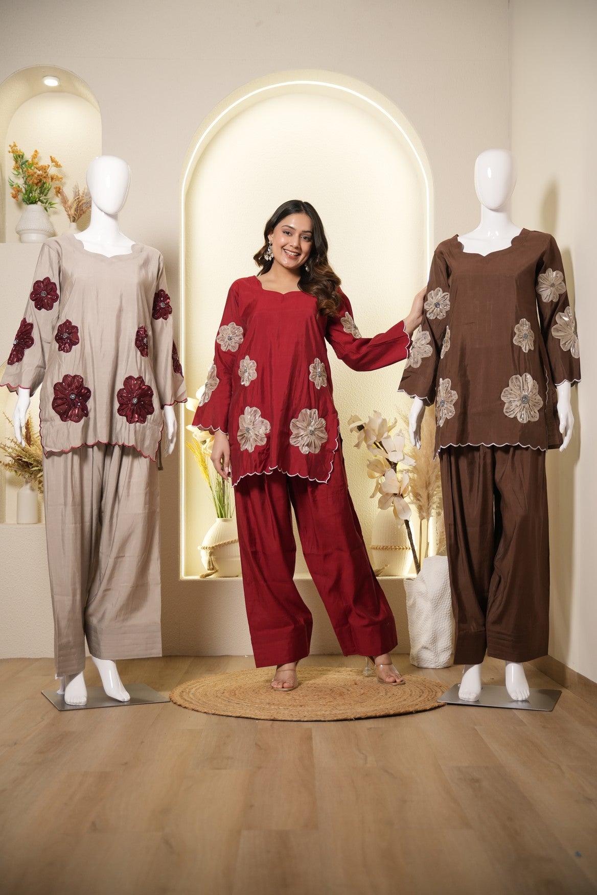 Floral Applique Co-ord Set