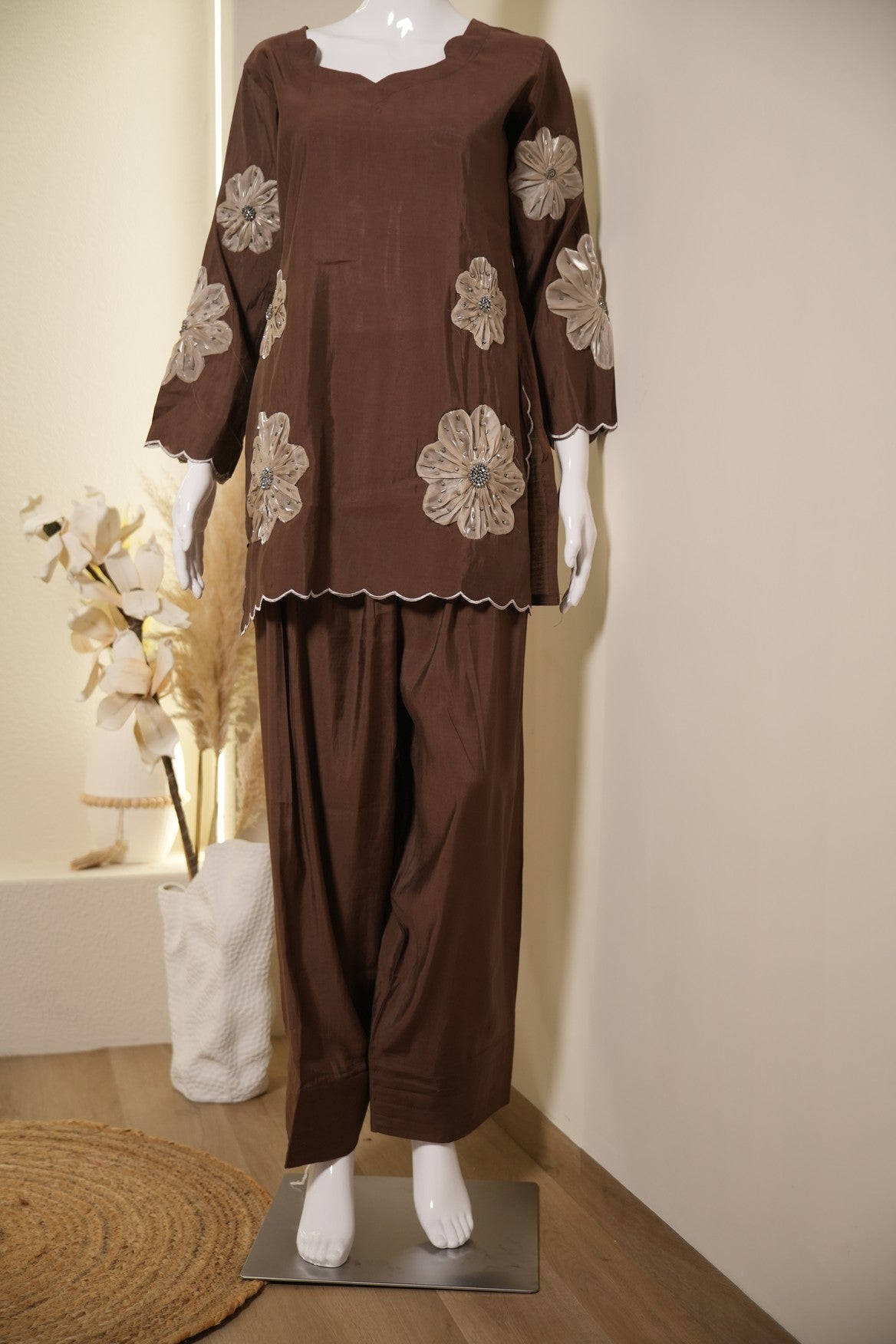 Floral Applique Co-ord Set
