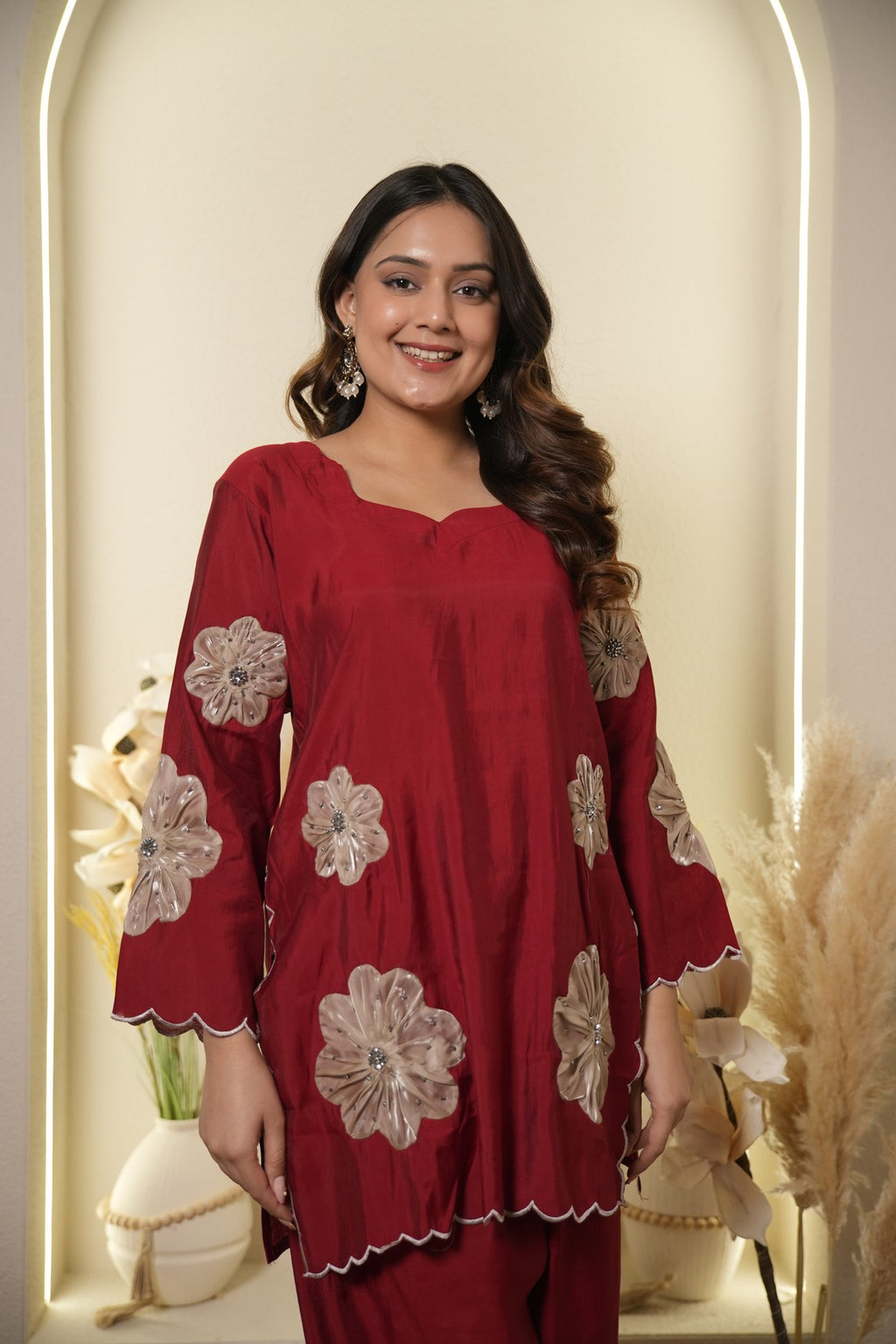 Floral Applique Co-ord Set