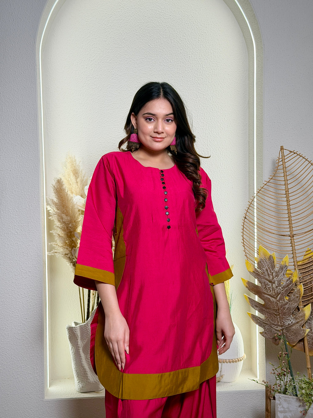 Fuchsia Contrast Farsi Set