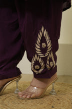 Sequin Embellished Kurta and Trouser Set
