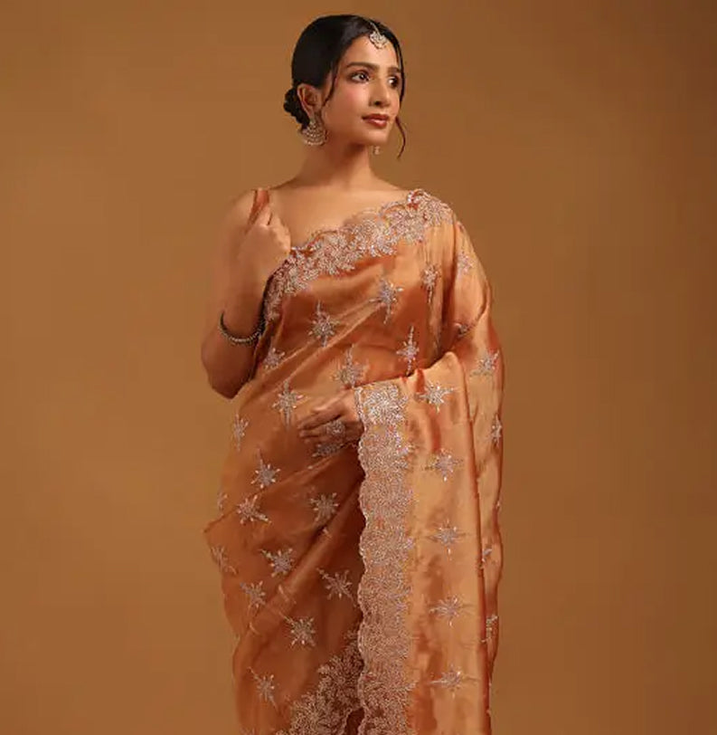 BUTTA EMBROIDERED ANARKALI