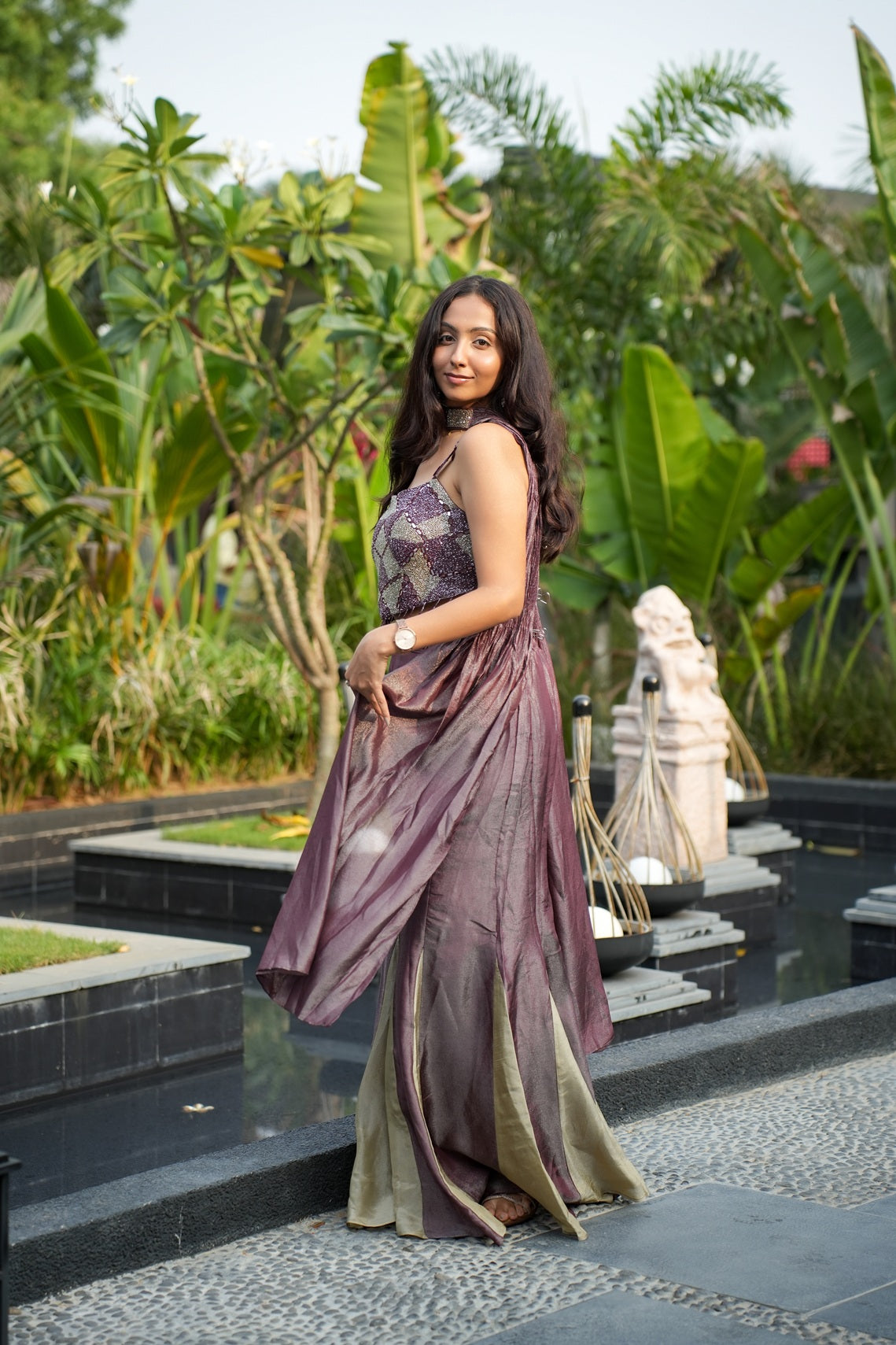 Mauve Shimmer Co-ord