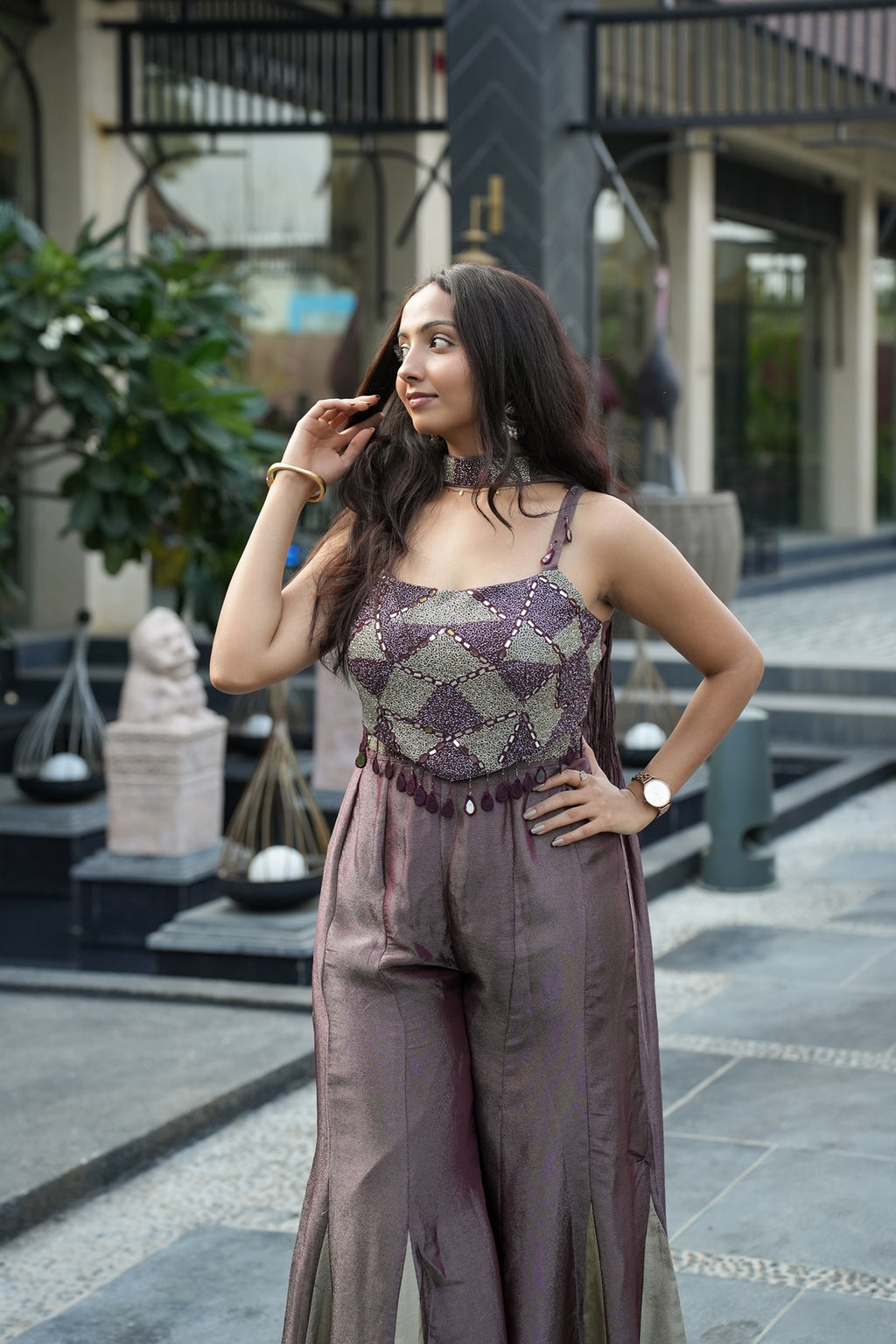 Mauve Shimmer Co-ord