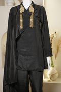 Luxe Crepe Draped Co-ord Set