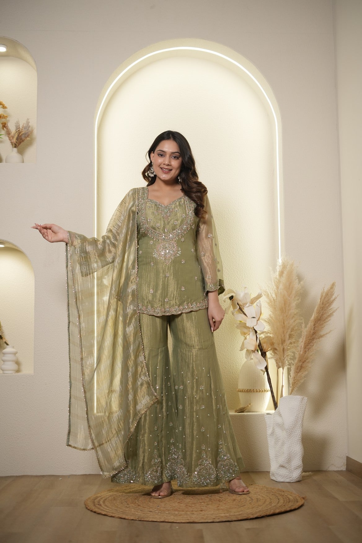 Mehfil Embroidered Kurta Set