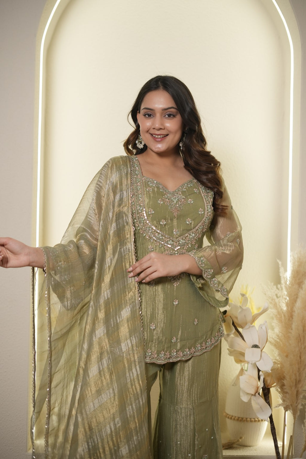 Mehfil Embroidered Kurta Set