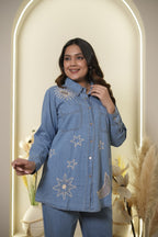 Blue Denim Star Co-Ord Set
