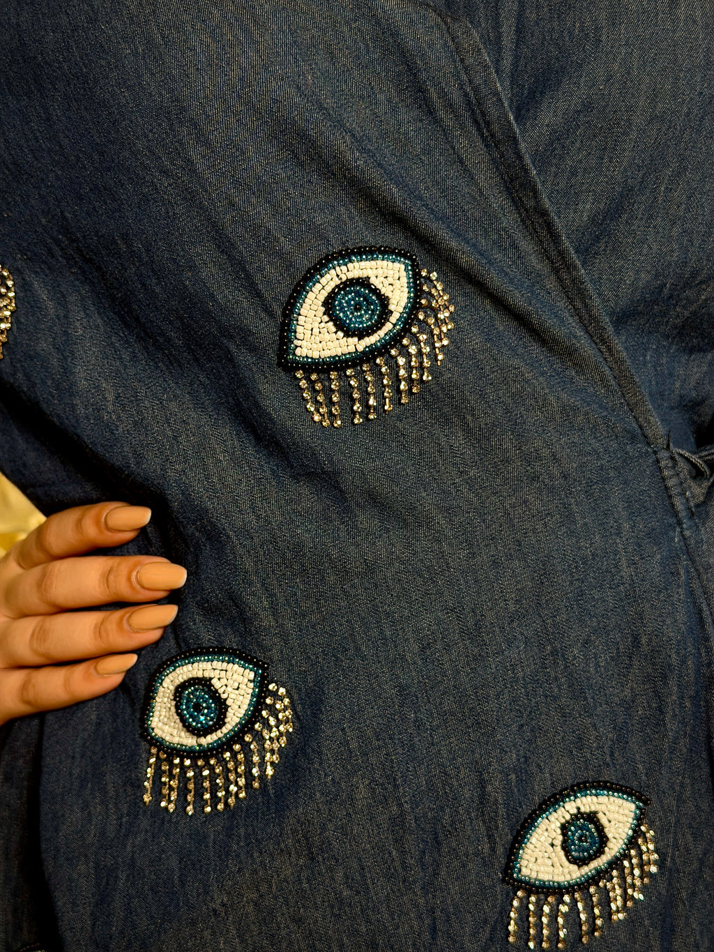 Evil Eye Denim Ensemble Co-Ord Set