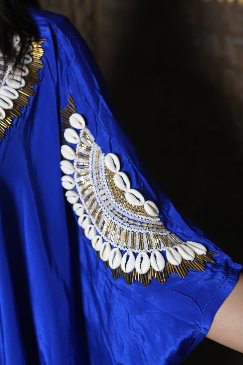 Royal Embroidered Kaftan Co-ord Set