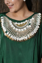 Royal Embroidered Kaftan Co-ord Set